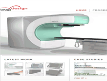Tablet Screenshot of leapdesigngroup.com